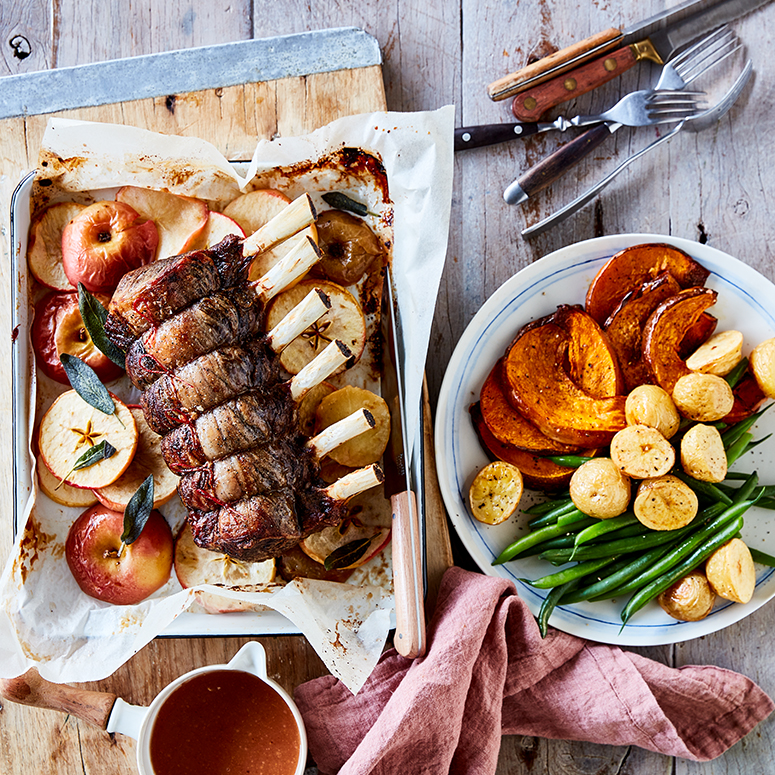Rack of Veal with redcurrant cider gravy | Australian Veal